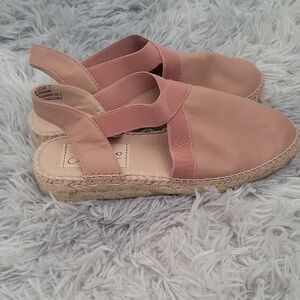 Gaimo Chic Pink Espadrille Sandals
